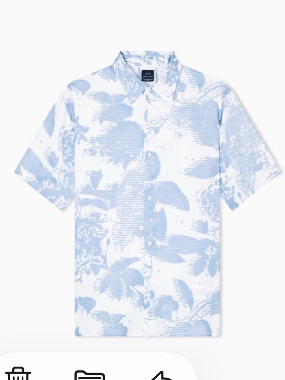 Men's Button Down Casual Short Sleeved Dress Shirt